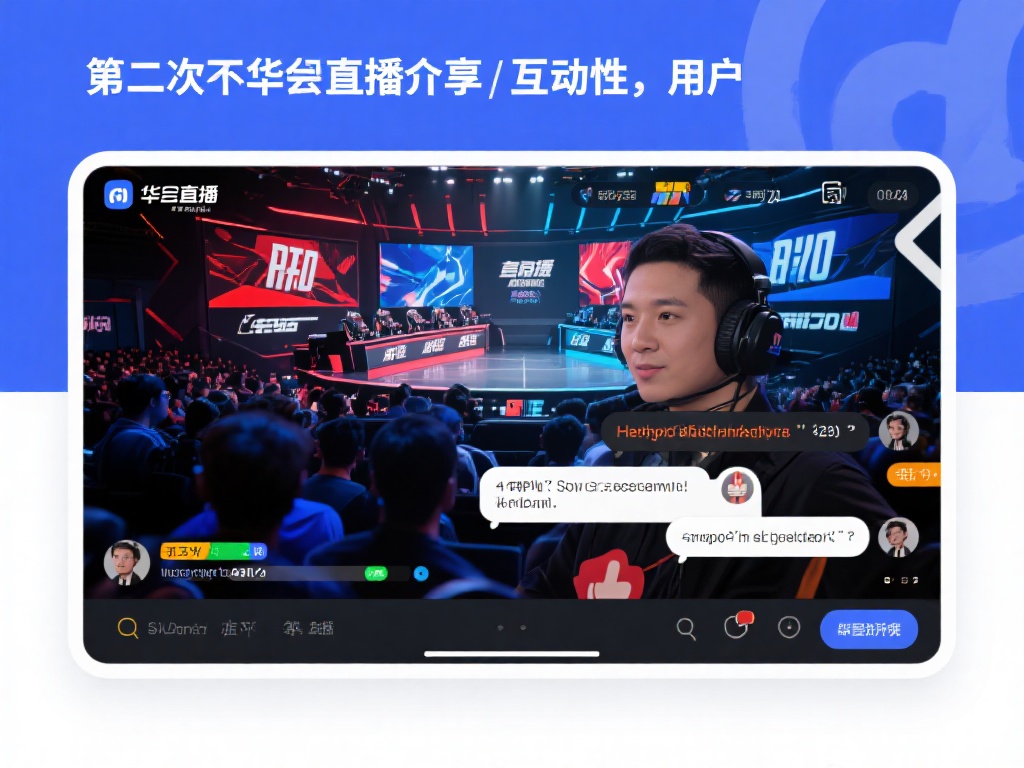 华体会直播 (华体会直播:畅享精彩赛事实时互动体验) 其次,华体会直播注重互动性。用户不仅可以观看内容,