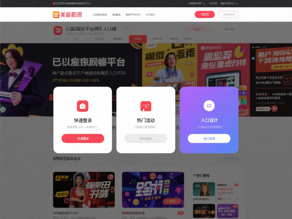 以某知名娱乐平台为例，该平台在优化网页入口后，用户